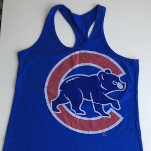 Chicago Cubs racer bank tank Women's L Nike